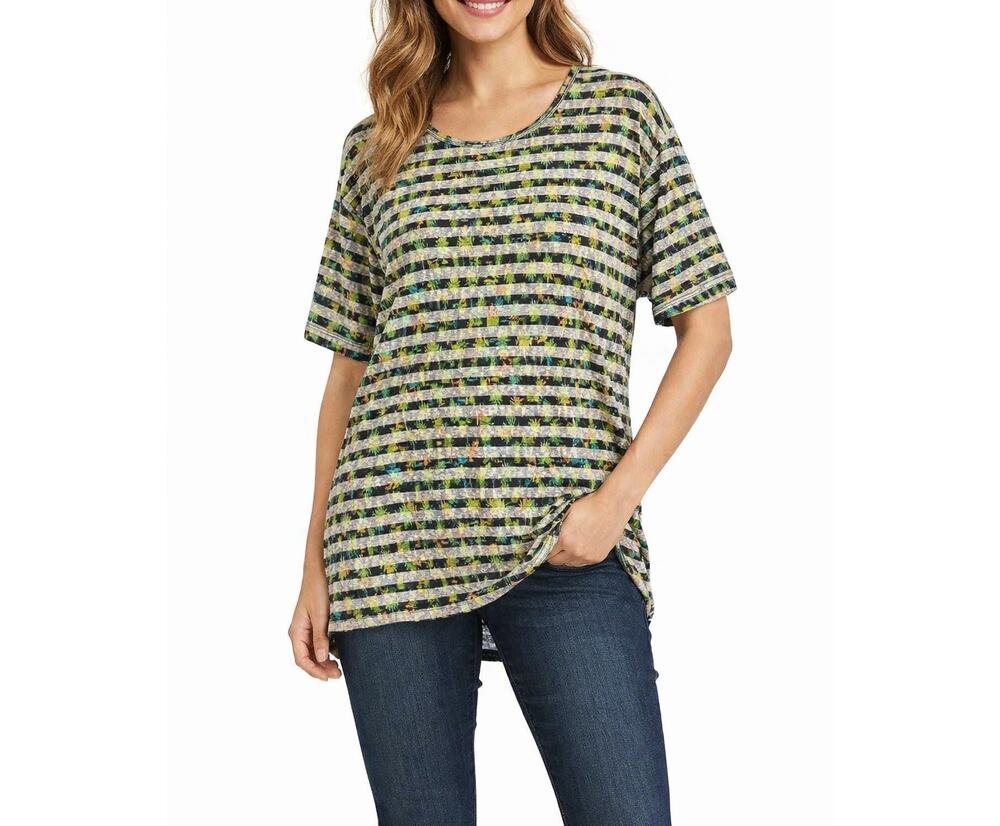 Lularoe NWOT Size M Medium Short Sleeve Southwest Aztec Shirt